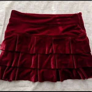 Red Velvet Thelure Skirt